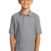 Youth Core Blend Jersey Knit Polo