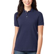 Women's Heavyweight Cotton Pique Polo