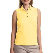 Ladies Silk Touch™ Sleeveless Polo