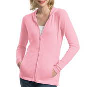 Ladies Modern Stretch Cotton Full Zip Jacket